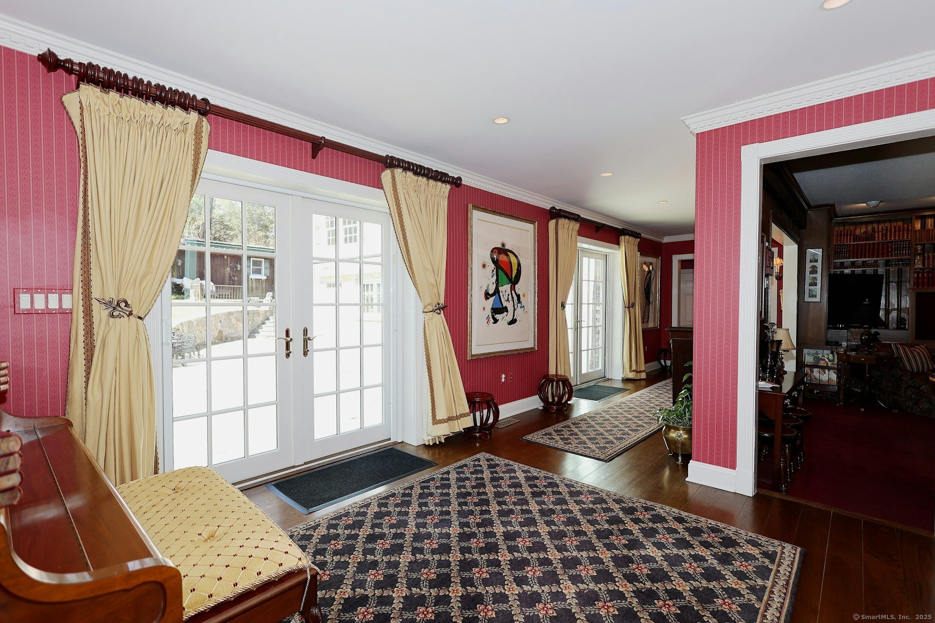 463 North Salem Road Ridgefield, CT 06877 - Photo 36 of 40 a bedroom with a bed and wooden floor