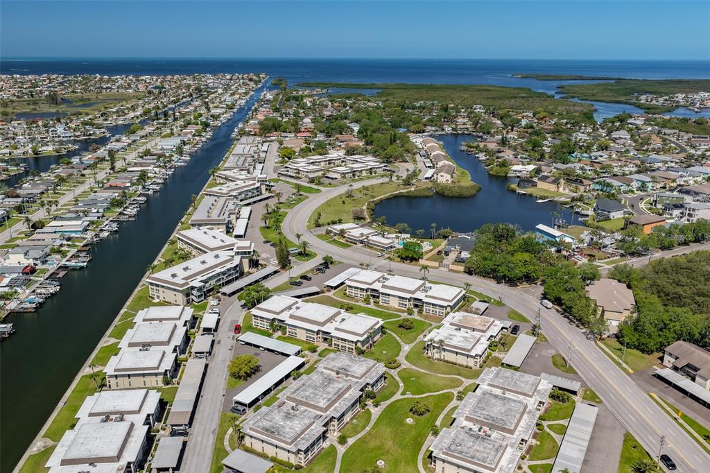 4736 Jasper Drive, Unit 103 New Port Richey, FL 34652 - Photo 35 of 41 an aerial view of a city