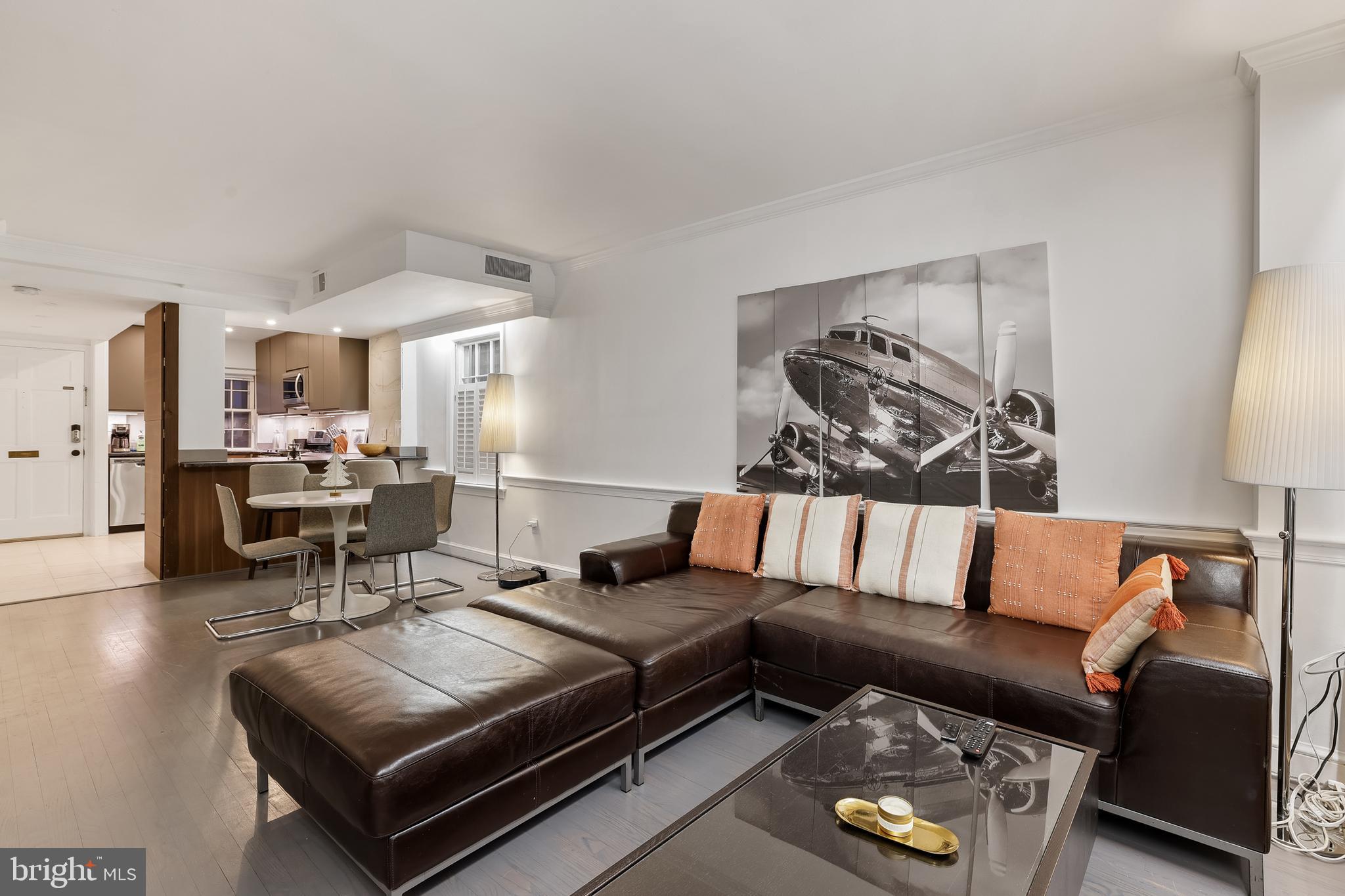 1233 Potomac Street Northwest Washington, DC 20007 - Photo 11 of 26 a living room with furniture and a table