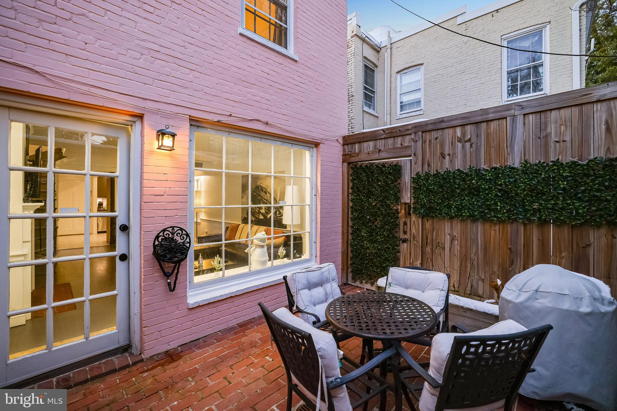 1233 Potomac Street Northwest Washington, DC 20007 - Photo 26 of 26 a view of a chair and table in the balcony