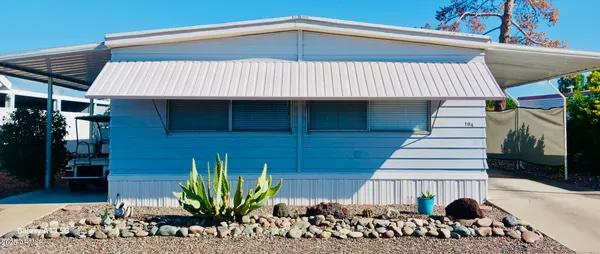 a front view of a house with entryway