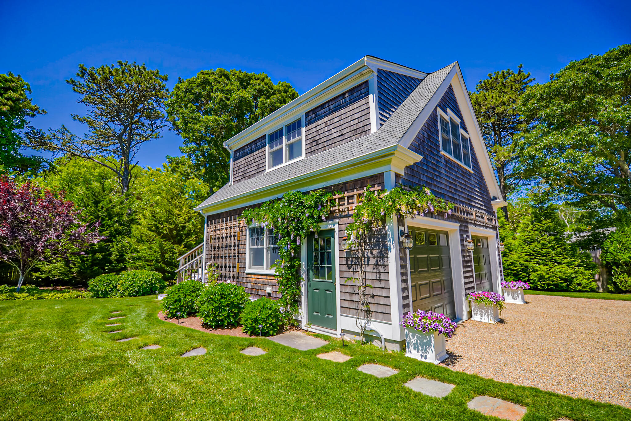 53 Rd To The Plaines Edgartown, MA 02539 - Photo 23 of 35 a view of a house with a yard