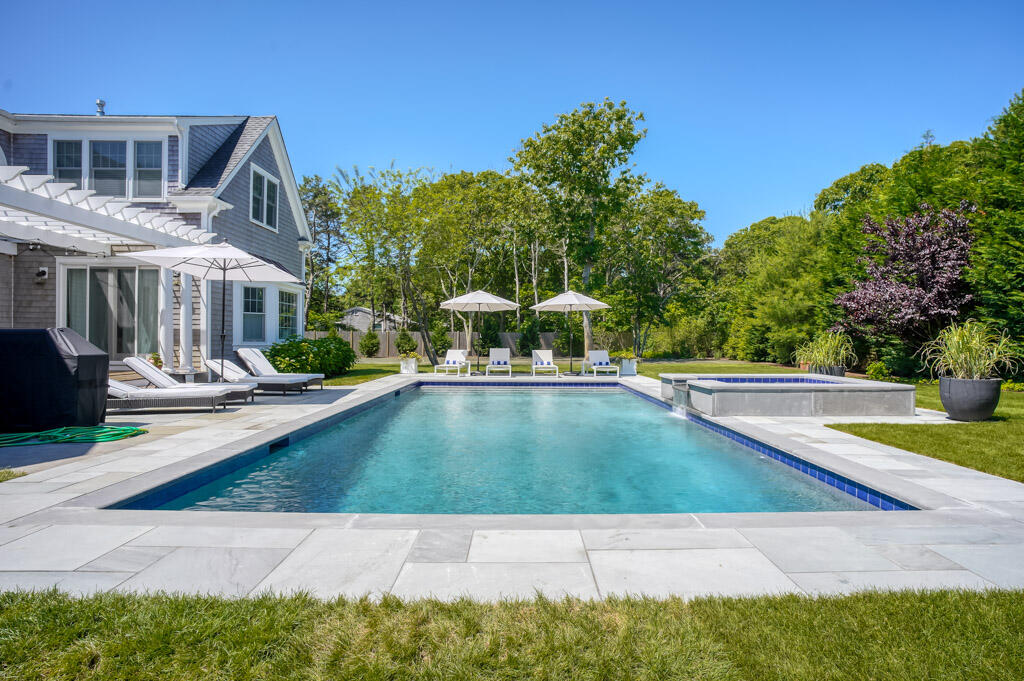 53 Rd To The Plaines Edgartown, MA 02539 - Photo 29 of 35 a view of outdoor space yard swimming pool and patio