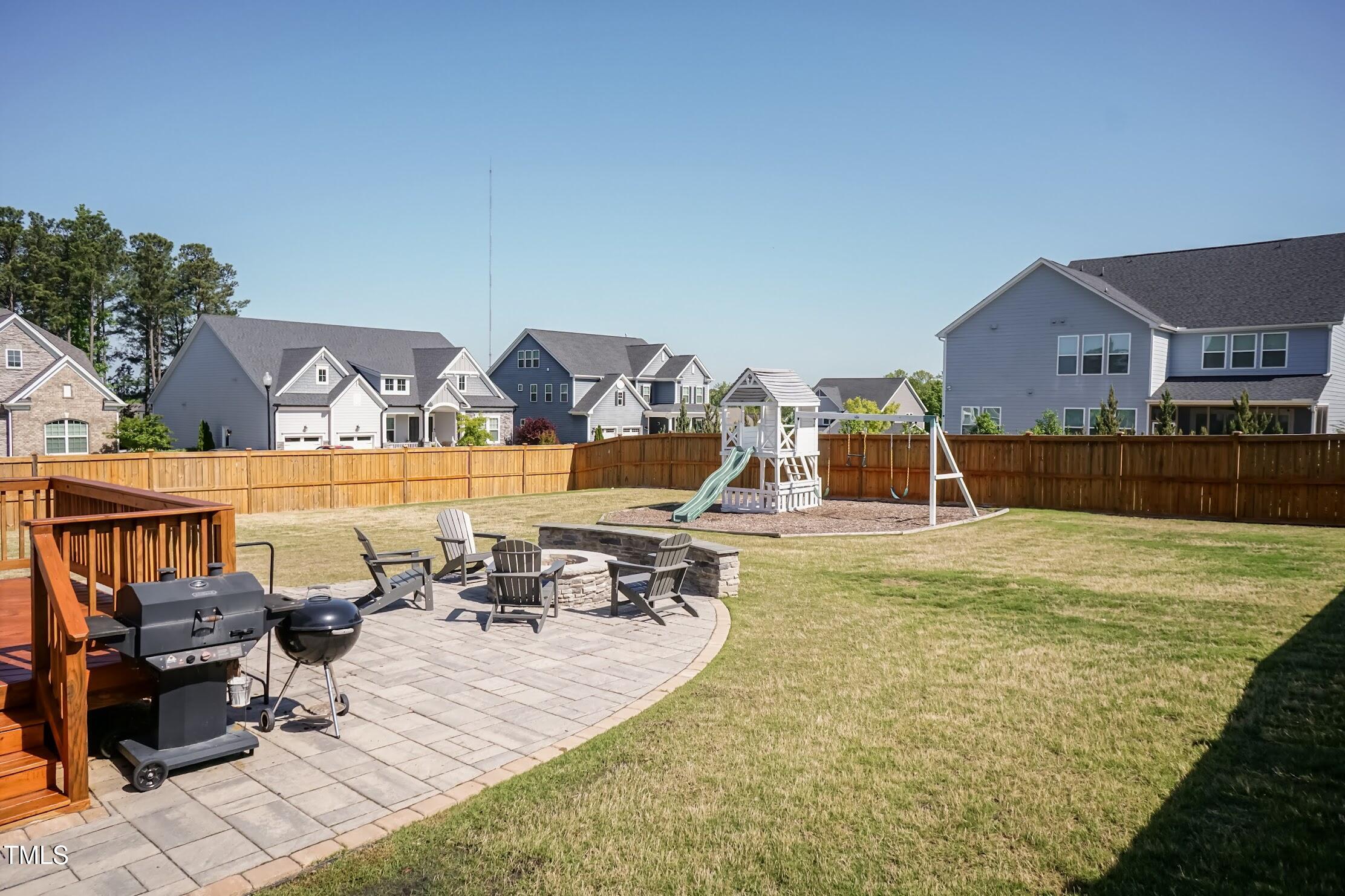536 Adkins Ridge Road Rolesville, NC 27571 - Photo 17 of 52 a view of a swimming pool with lawn chairs