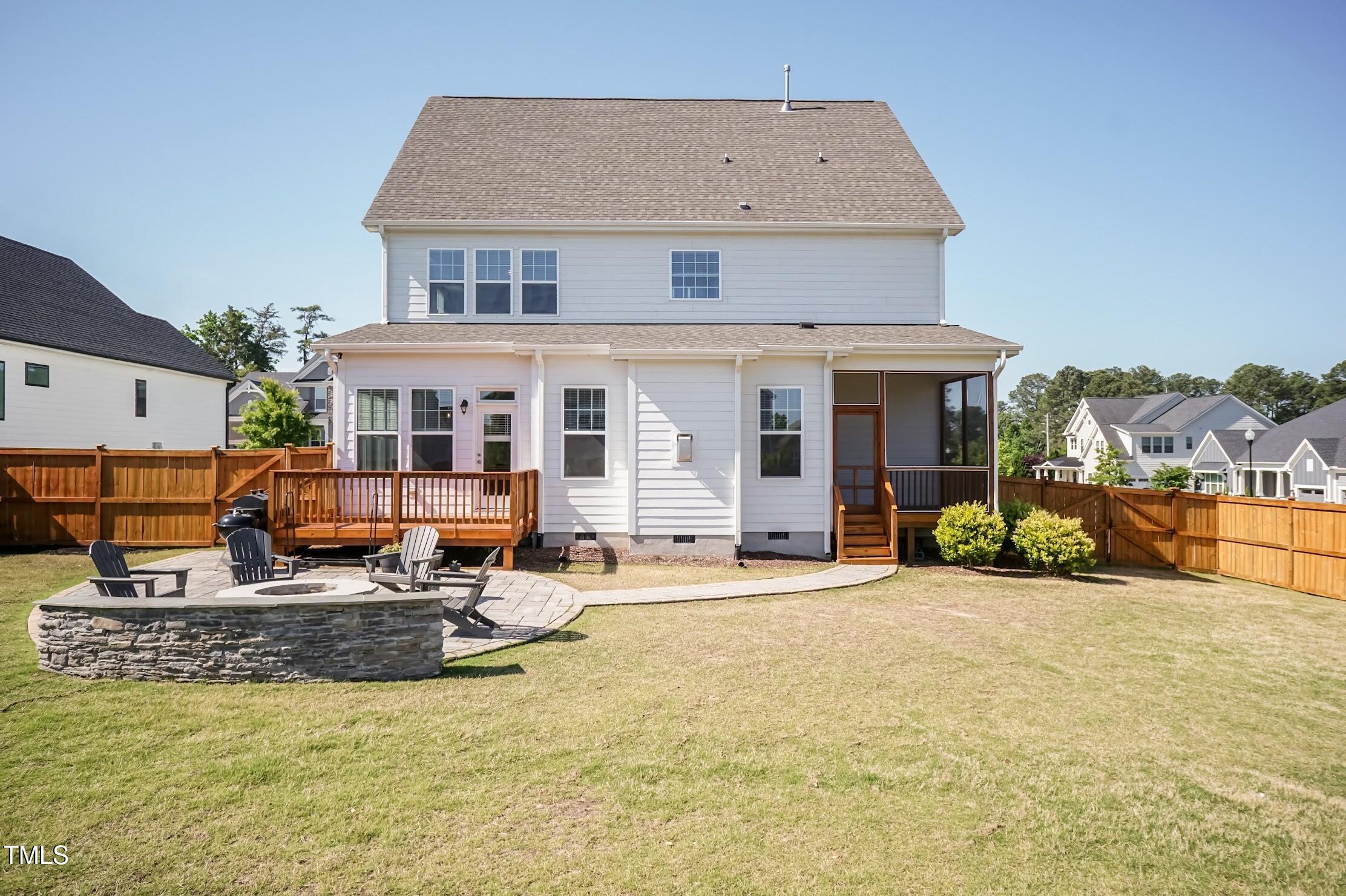 536 Adkins Ridge Road Rolesville, NC 27571 - Photo 10 of 52 a view of a house with swimming pool and sitting area