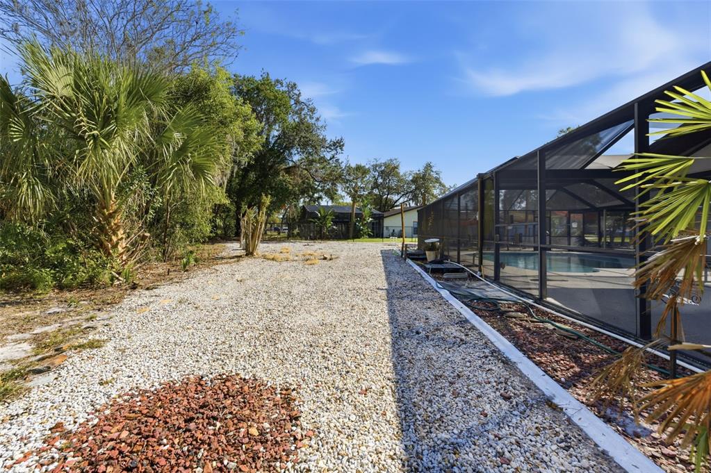 8123 River Country Drive Weeki Wachee, FL 34607 - Photo 9 of 61 a view of a back yard of the house