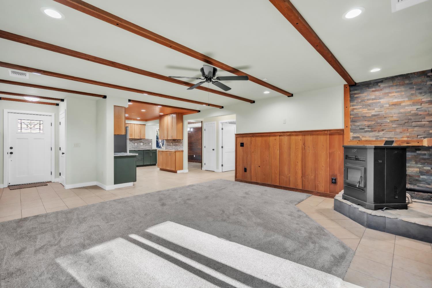 740 Hideaway Loop Alta, CA 95701 - Photo 10 of 74 a view of a livingroom with wooden floor and staircase