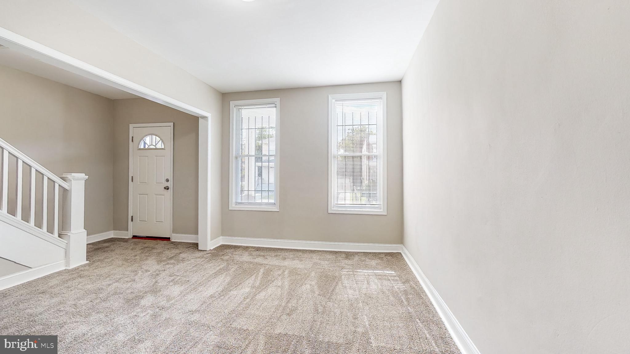 812 McCabe Avenue Baltimore, MD 21212 - Photo 6 of 18 a view of an empty room with a window