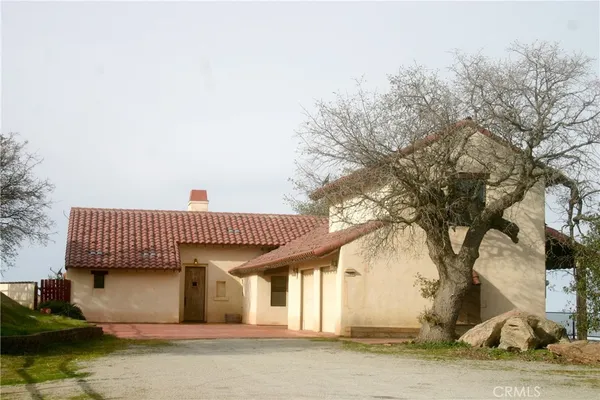 a view of a house with a patio