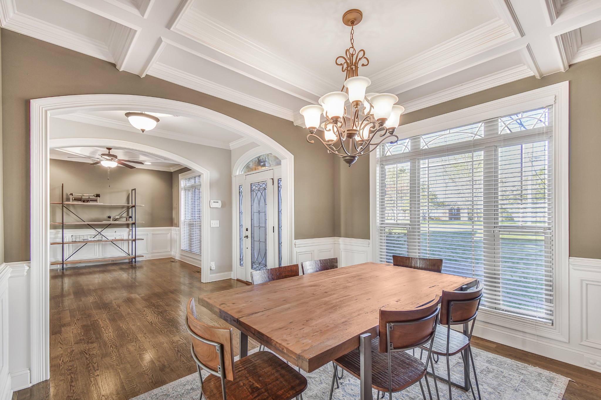 1133 Mires Road Mount Juliet, TN 37122 - Photo 14 of 51 a view of a dining room with furniture and a chandelier