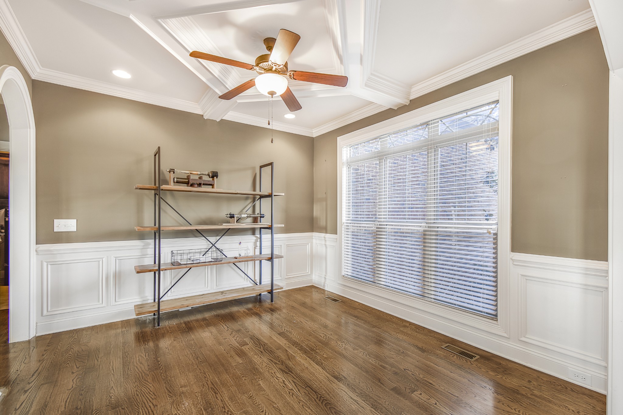 1133 Mires Road Mount Juliet, TN 37122 - Photo 16 of 51 a view of an empty room with a window and wooden floor