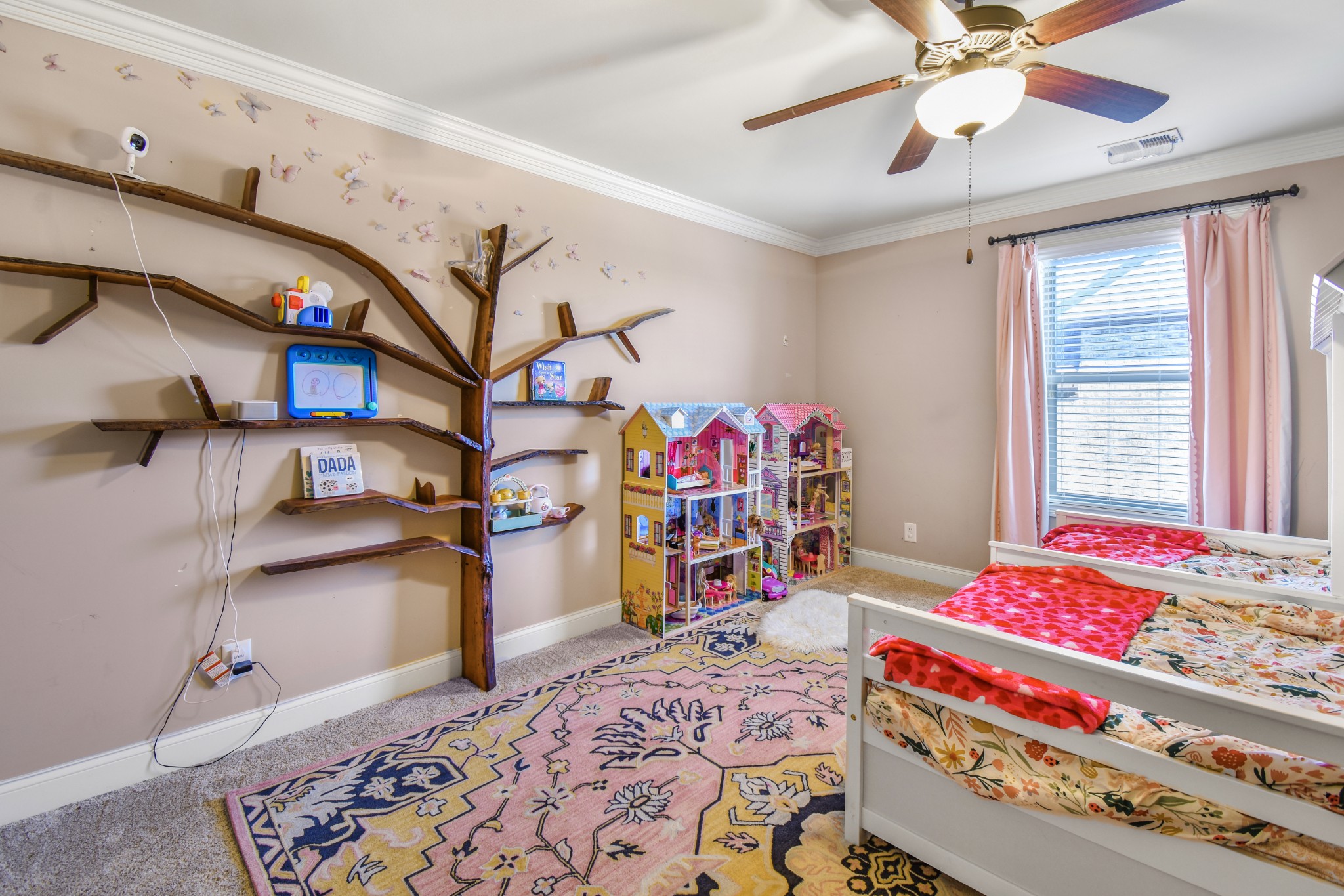 1133 Mires Road Mount Juliet, TN 37122 - Photo 24 of 51 a bedroom with bed and a chandelier