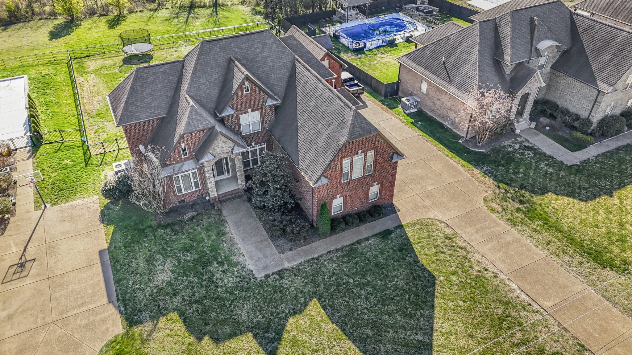 1133 Mires Road Mount Juliet, TN 37122 - Photo 3 of 51 a aerial view of a house with garden space and street view