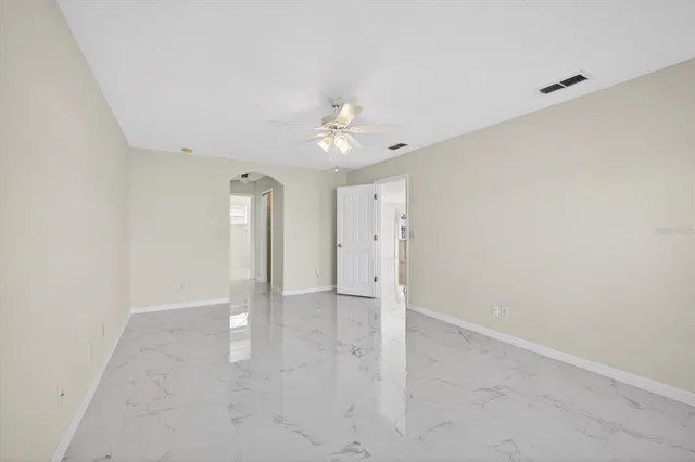 wooden floor in an empty room