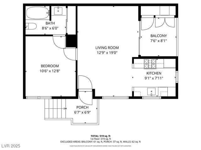 $1,195 | 4855 South Torrey Pines Drive, Unit 201, Las Vegas, NV 89103