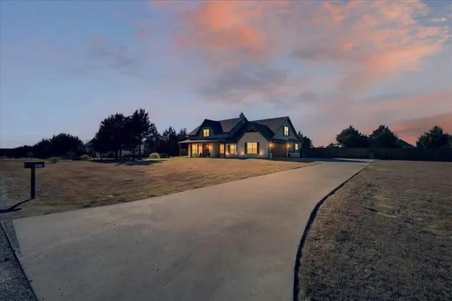 a view of swimming pool with an ocean view
