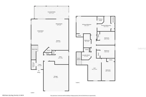 $449,000 | 8523 Rain Lily Crossing, Parrish, FL 34219