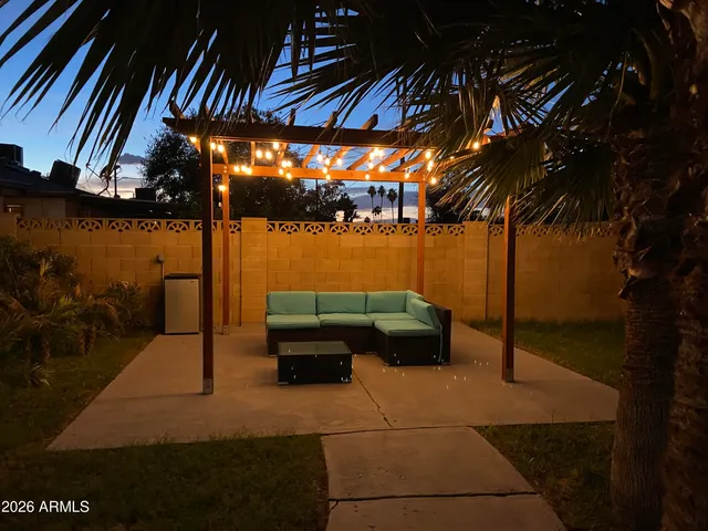 a view of outdoor space with trees