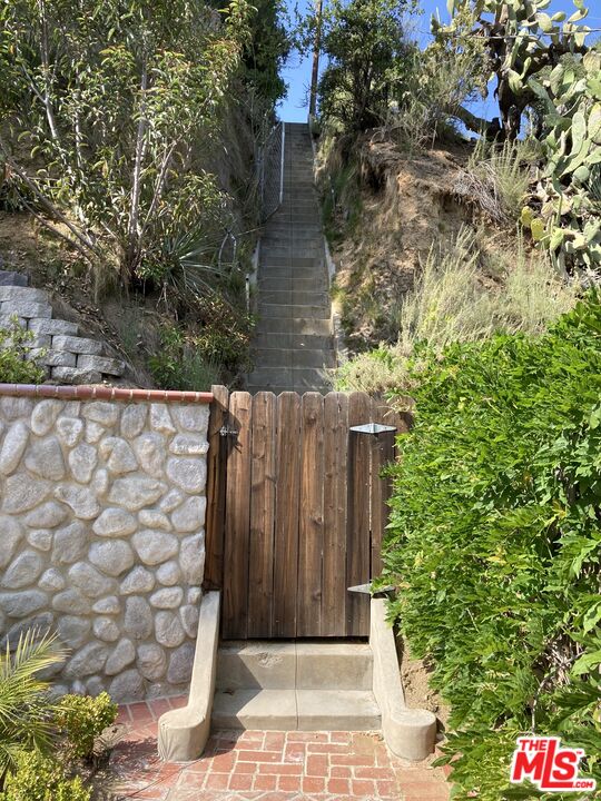 1308 Opechee Way Glendale, CA 91208 - Photo 31 of 33 a view of a pathway both side of house