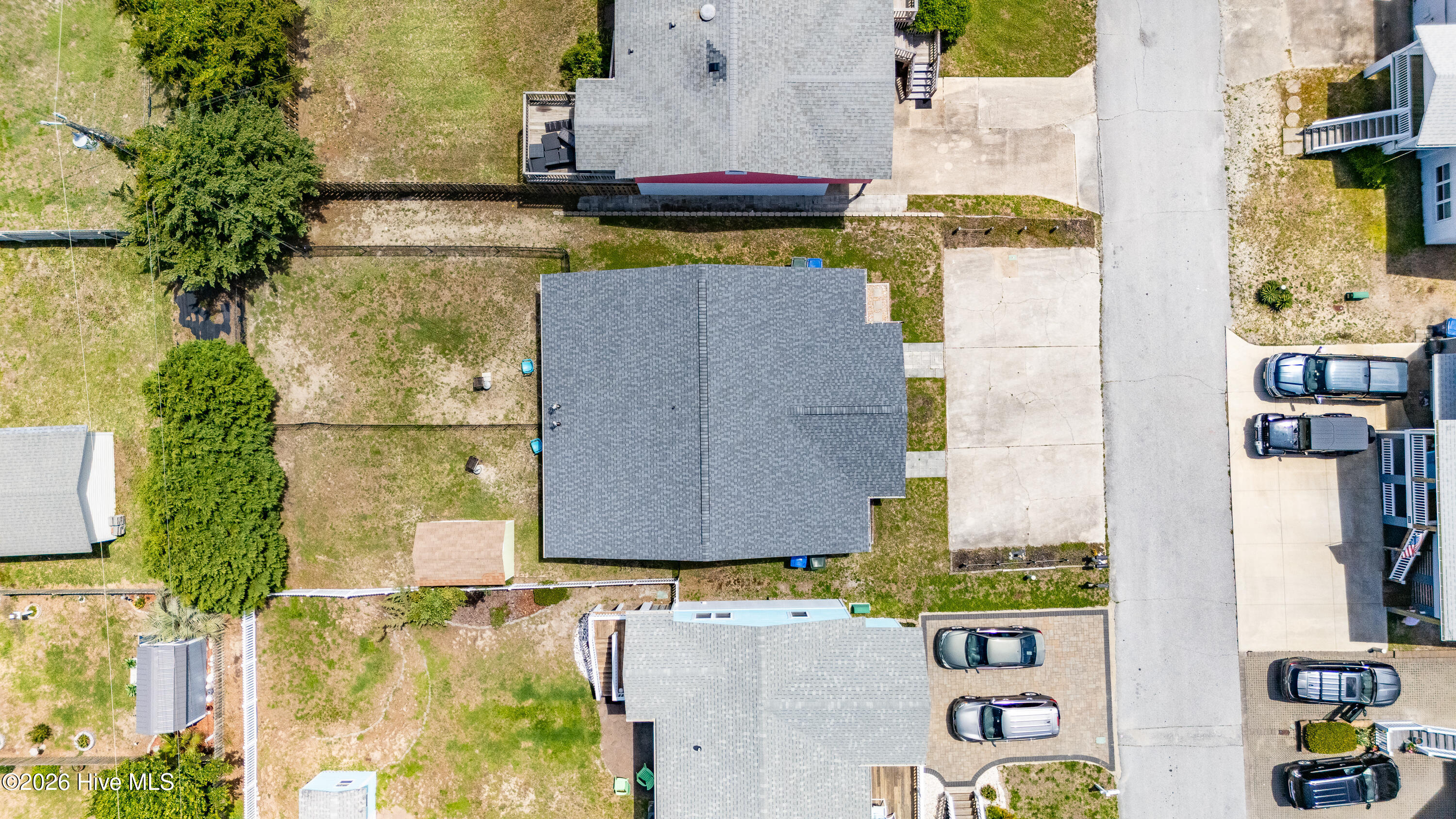 207 East Terminal Boulevard Atlantic Beach, NC 28512 - Photo 39 of 69 Backyard Aerial View