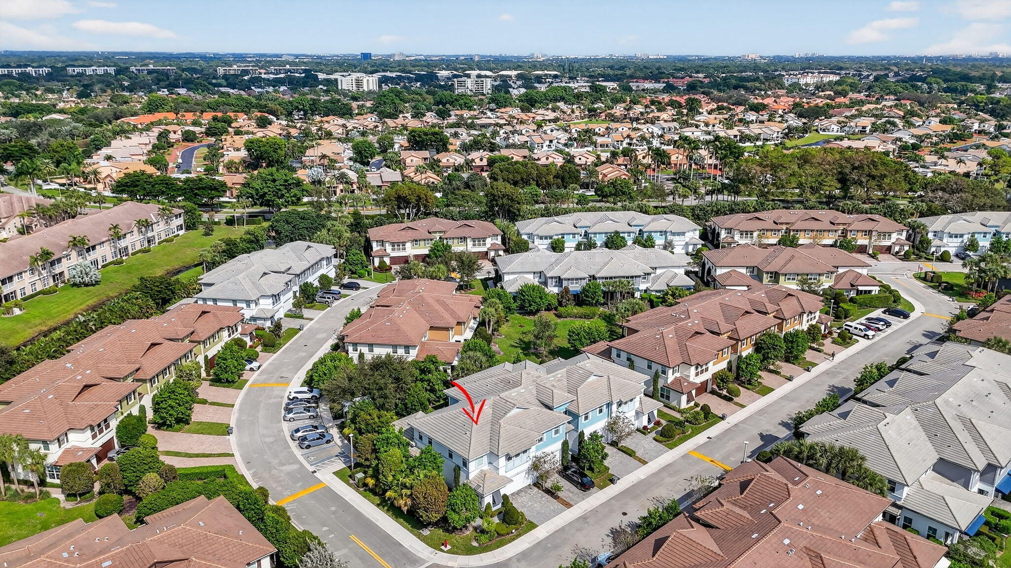 6675 Quiet Wave Trail Boca Raton, FL 33433 - Photo 55 of 65 an aerial view of a city