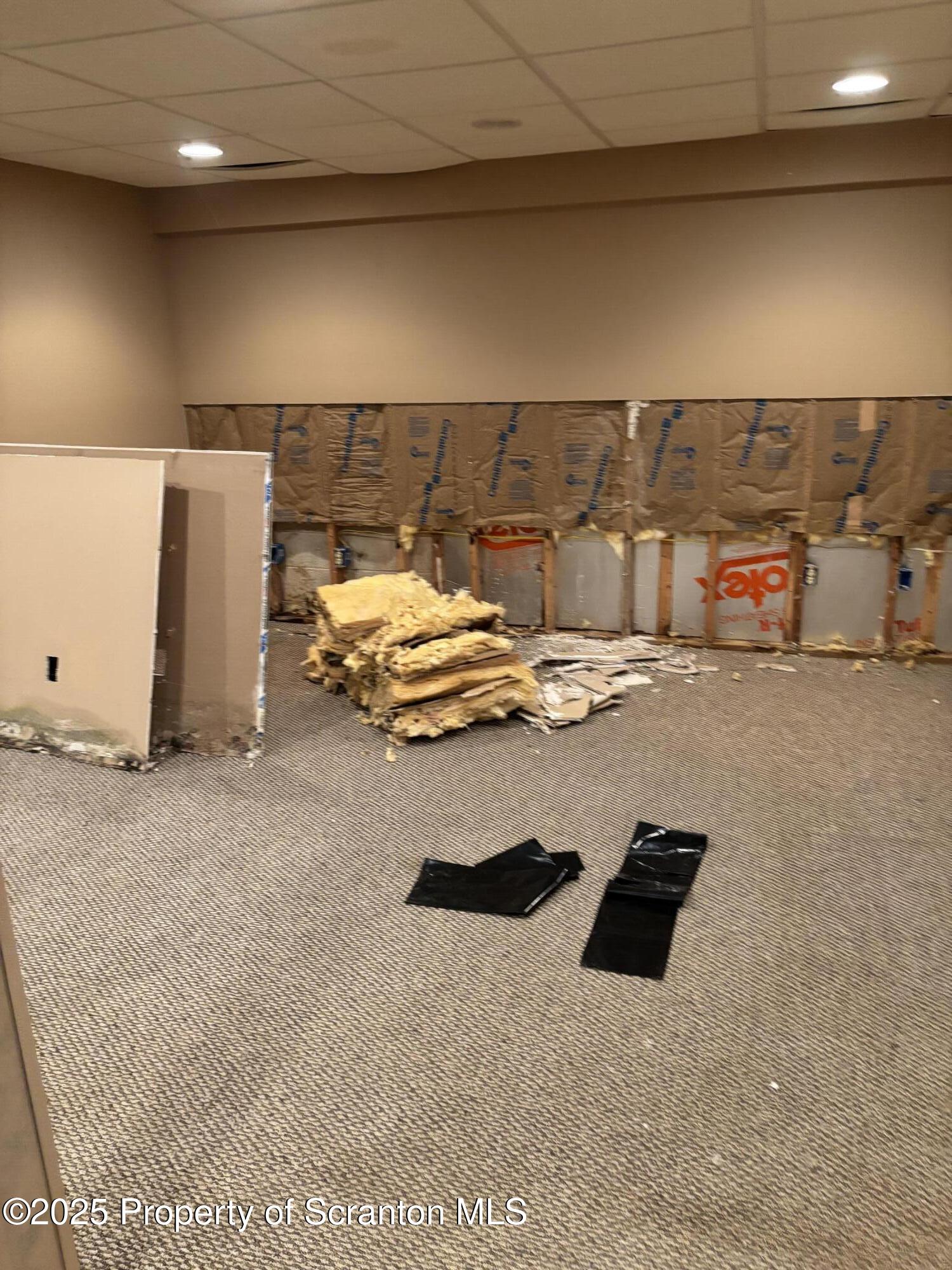 305 Maggies Road, Unit L B Clarks Summit, PA 18411 - Photo 41 of 43 basement after removal of damaged areas