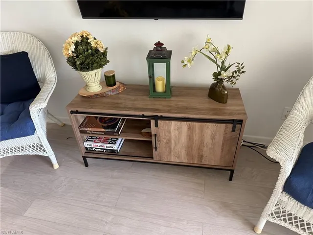 a close view of dining table