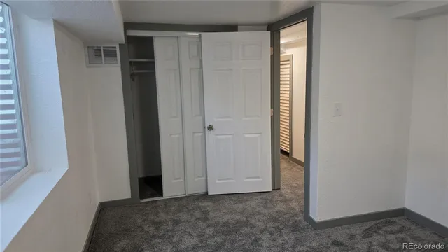 a view of hallway with window