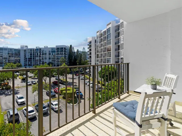 a view of balcony and outdoor space
