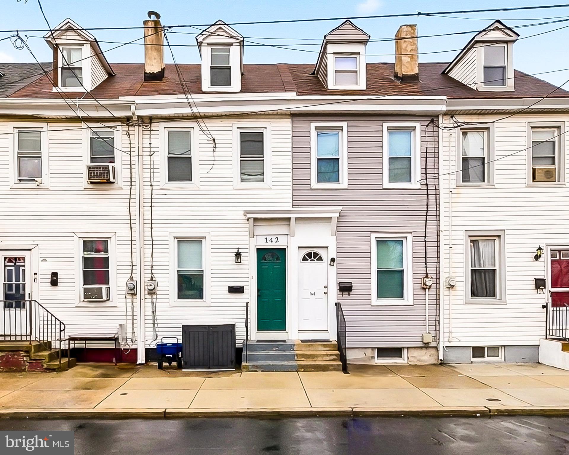 142 Atlantic Street Gloucester City, NJ 08030 - Photo 1 of 16 Freshly painted green door!