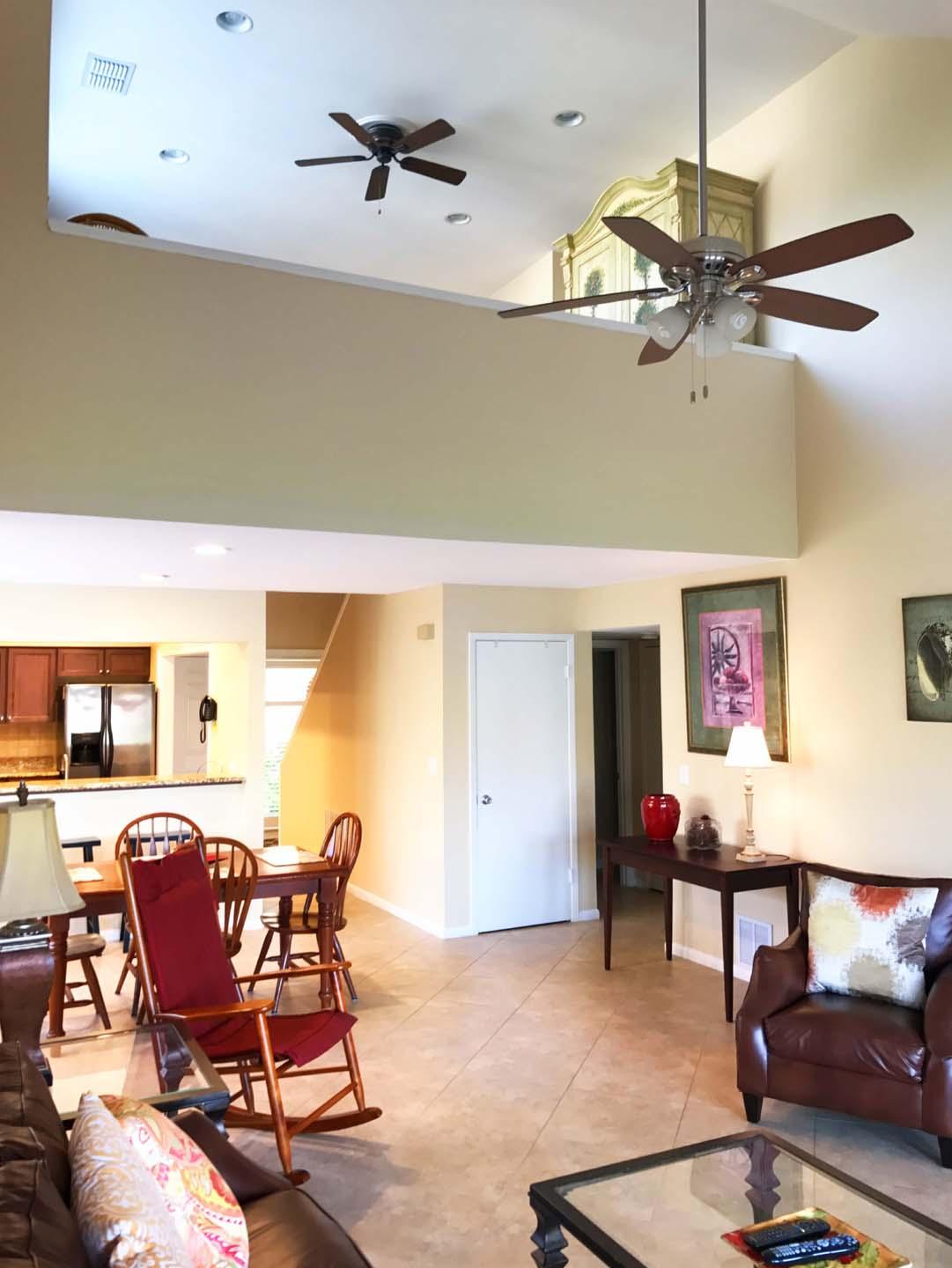 5073 Beachwalk Way Miramar Beach, FL 32550 - Photo 21 of 61 a living room with furniture and a chandelier
