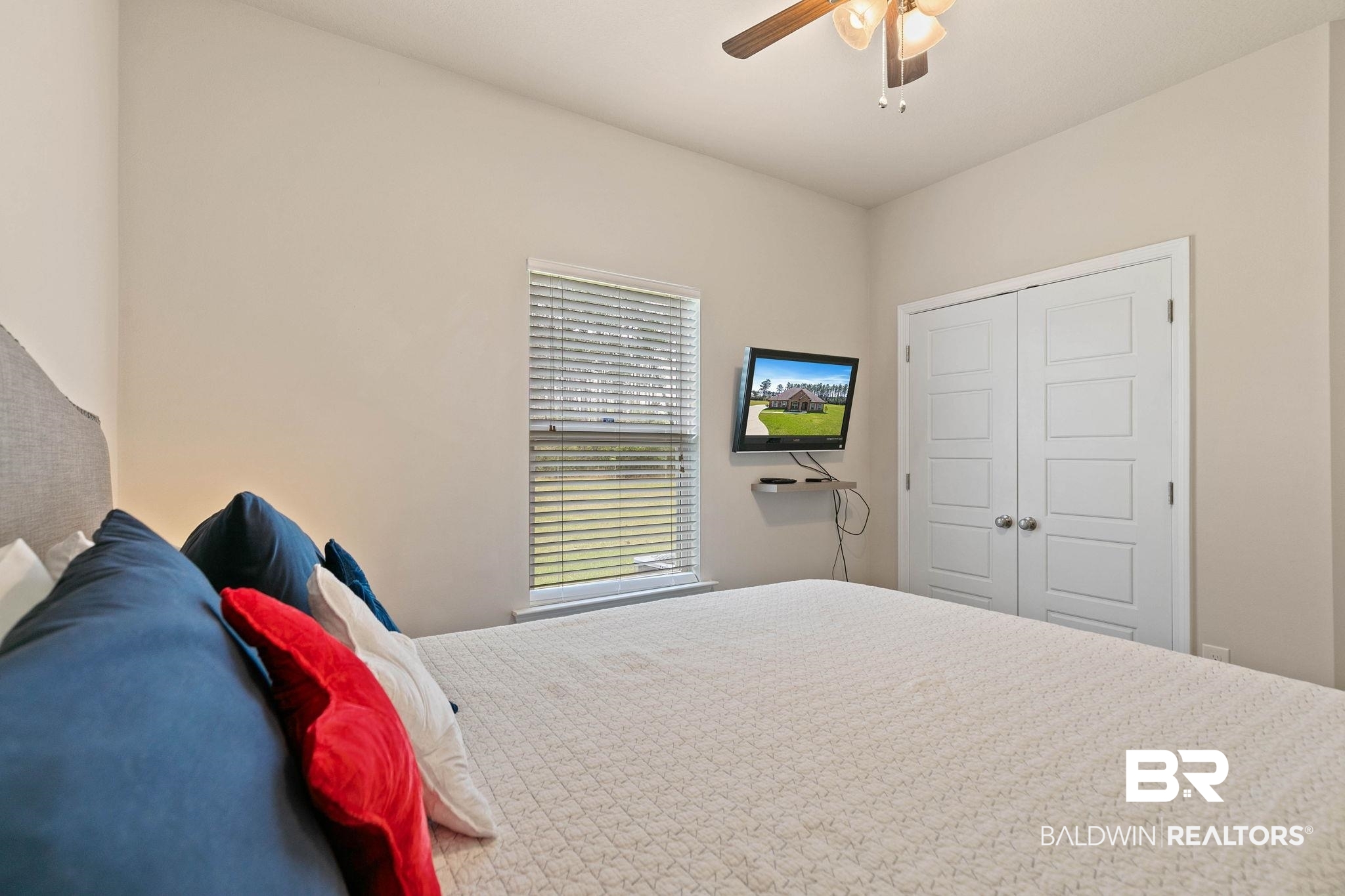 12750 B Jenkins Pit Road Daphne, AL 36527 - Photo 45 of 89 Bedroom featuring a closet and ceiling fan