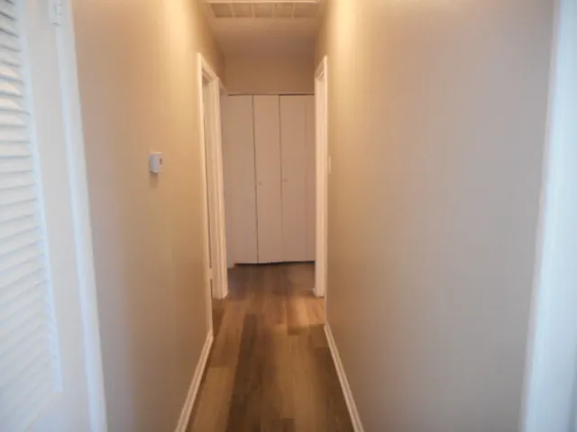 a close view of closet