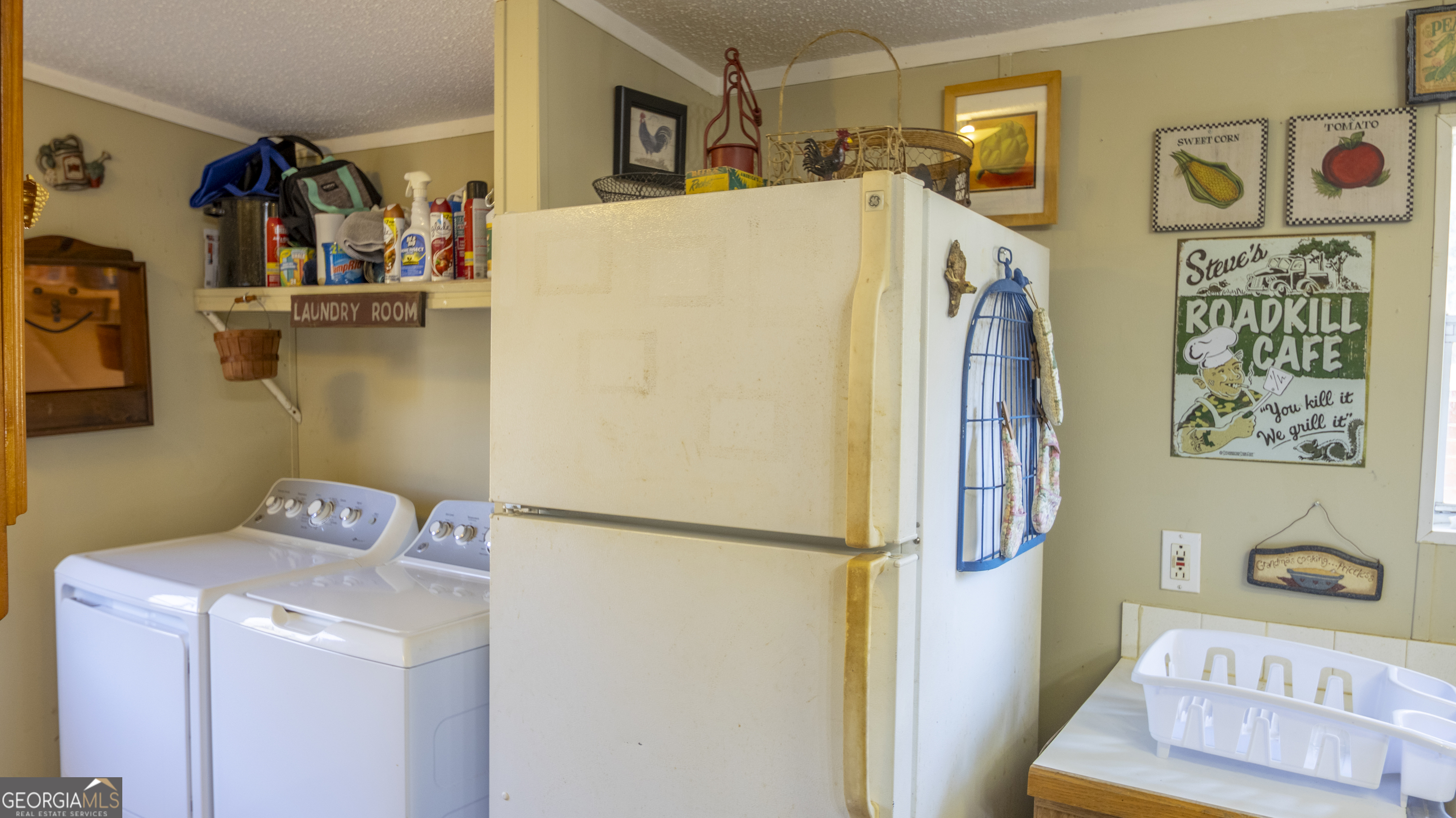 2717 Mount Pilgrim Road Greenville, GA 30222 - Photo 13 of 65 a utility room with dryer and washer