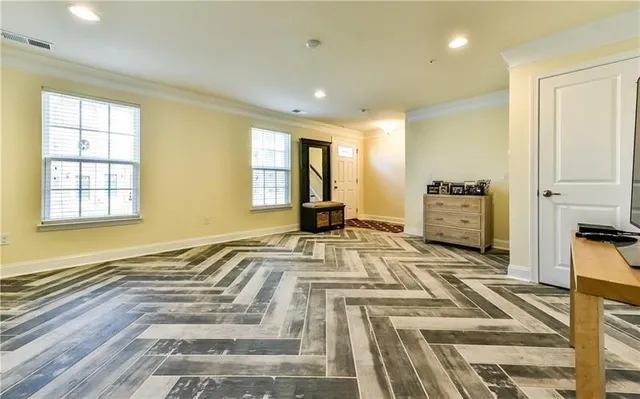 a view of a kitchen with a sink