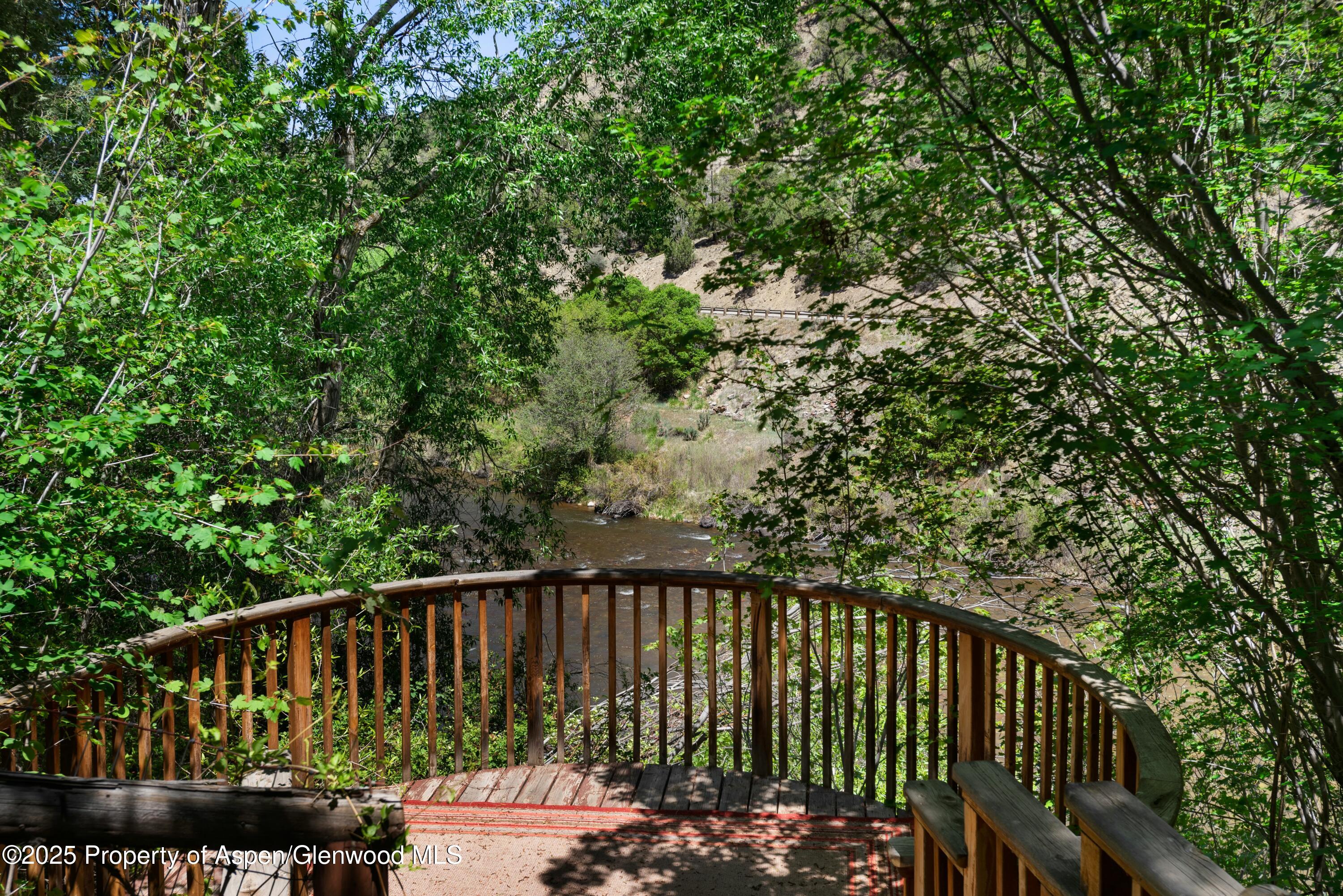 1631 Emma Spur Basalt, CO 81621 - Photo 48 of 52 a view of balcony with wooden floor