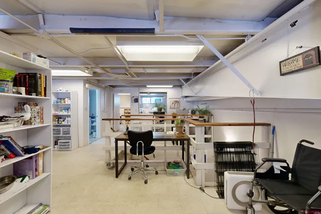 a view of a terrace with a yard