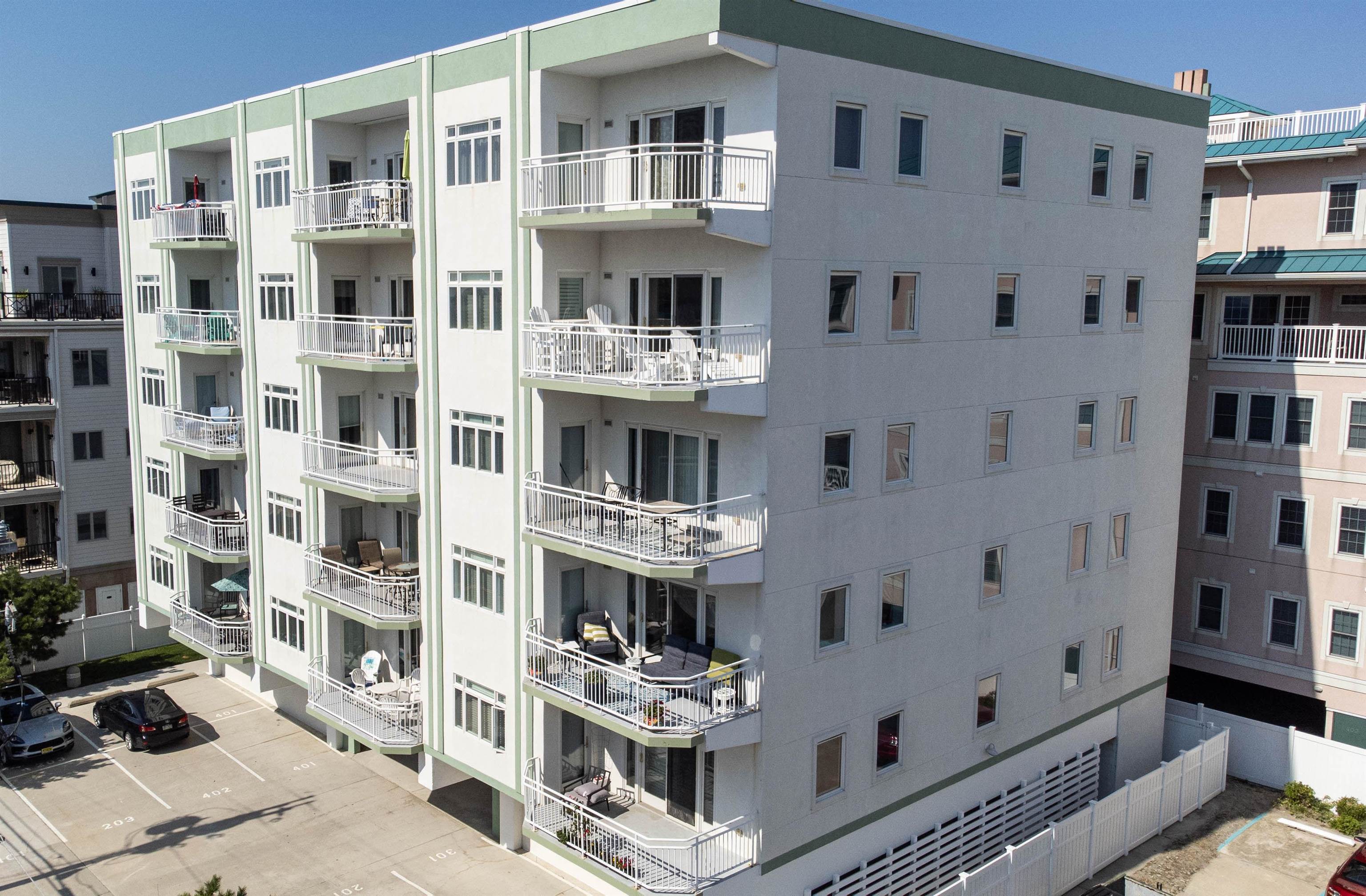 503 East Stanton Road, Unit 403 Wildwood Crest, NJ 08260 - Photo 38 of 42 a view of a building with windows