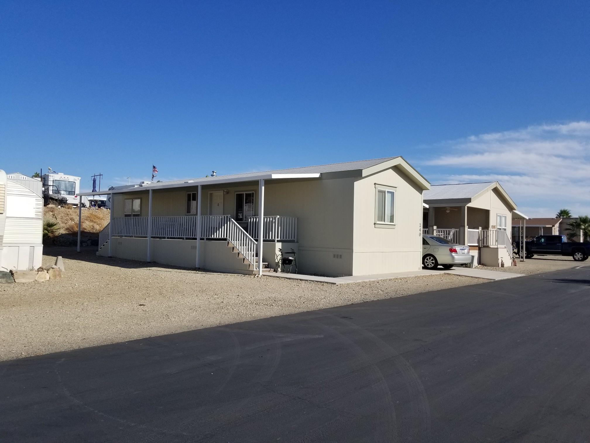 1500 Spa Road Niland, CA 92257 - Photo 20 of 24 a front view of a house with a garage