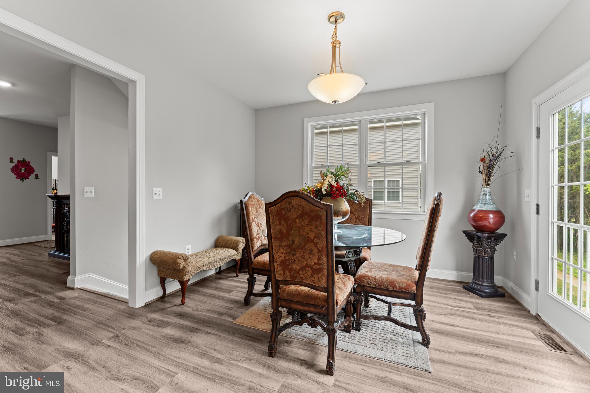 982 Rye Drive La Plata, MD 20646 - Photo 20 of 42 Dining space with sliding glass doors