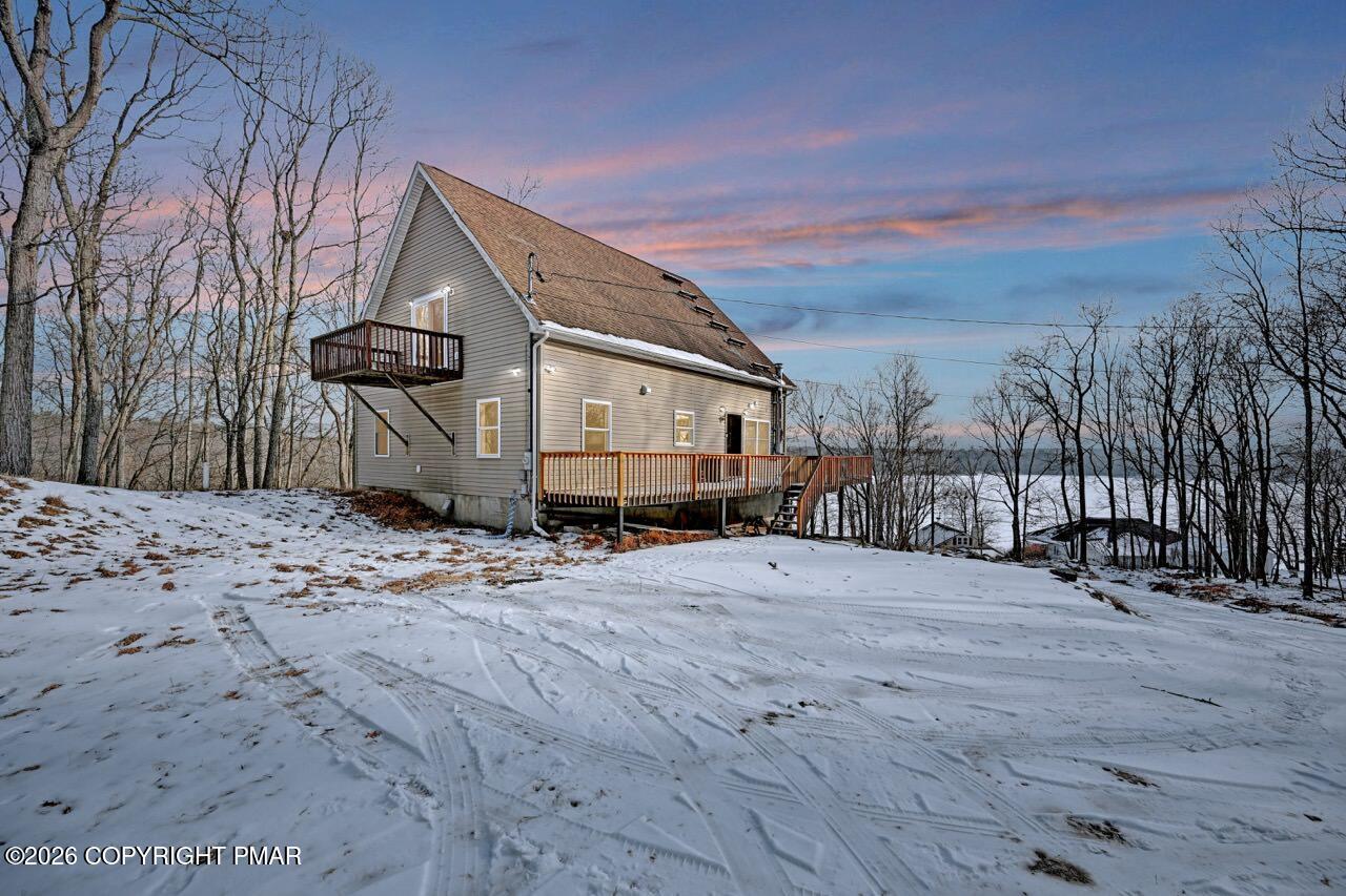 325 Chestnut Road East Stroudsburg, PA 18302 - Photo 2 of 50 a front view of a house with a dirt yard