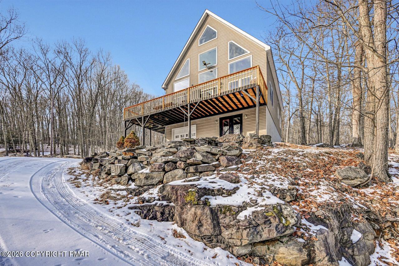 325 Chestnut Road East Stroudsburg, PA 18302 - Photo 48 of 50 a front view of a house with a yard
