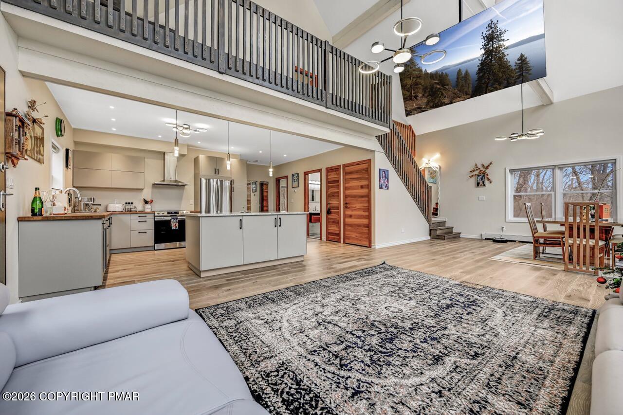 325 Chestnut Road East Stroudsburg, PA 18302 - Photo 8 of 50 a view of a living room