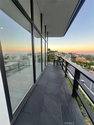 a very nice looking city from a balcony