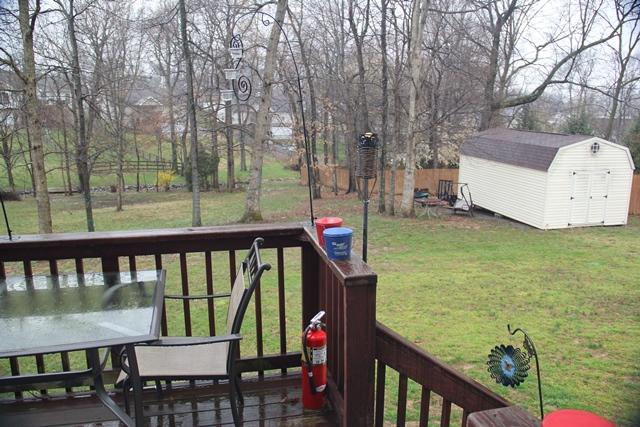 1682 Windriver Road Clarksville, TN 37042 - Photo 16 of 19 View of the backyard from the back deck.