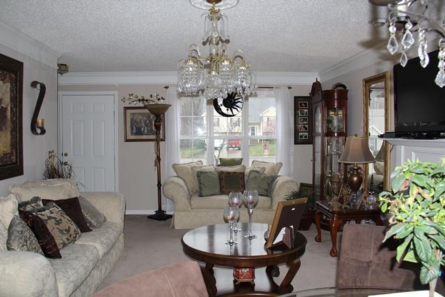 1682 Windriver Road Clarksville, TN 37042 - Photo 2 of 19 The downstairs living room is bright and open.