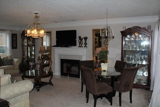 1682 Windriver Road Clarksville, TN 37042 - Photo 3 of 19 Another view of the living room, showing the fireplace.