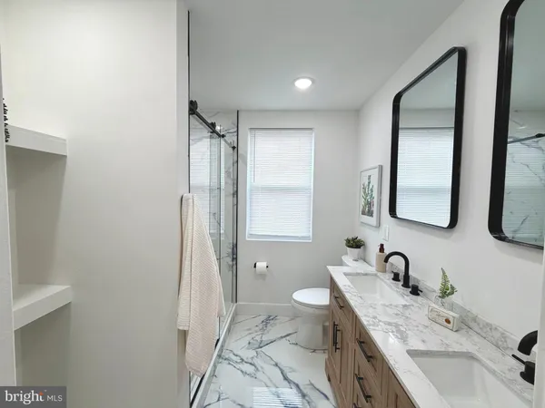 a empty room with an empty walk in closet