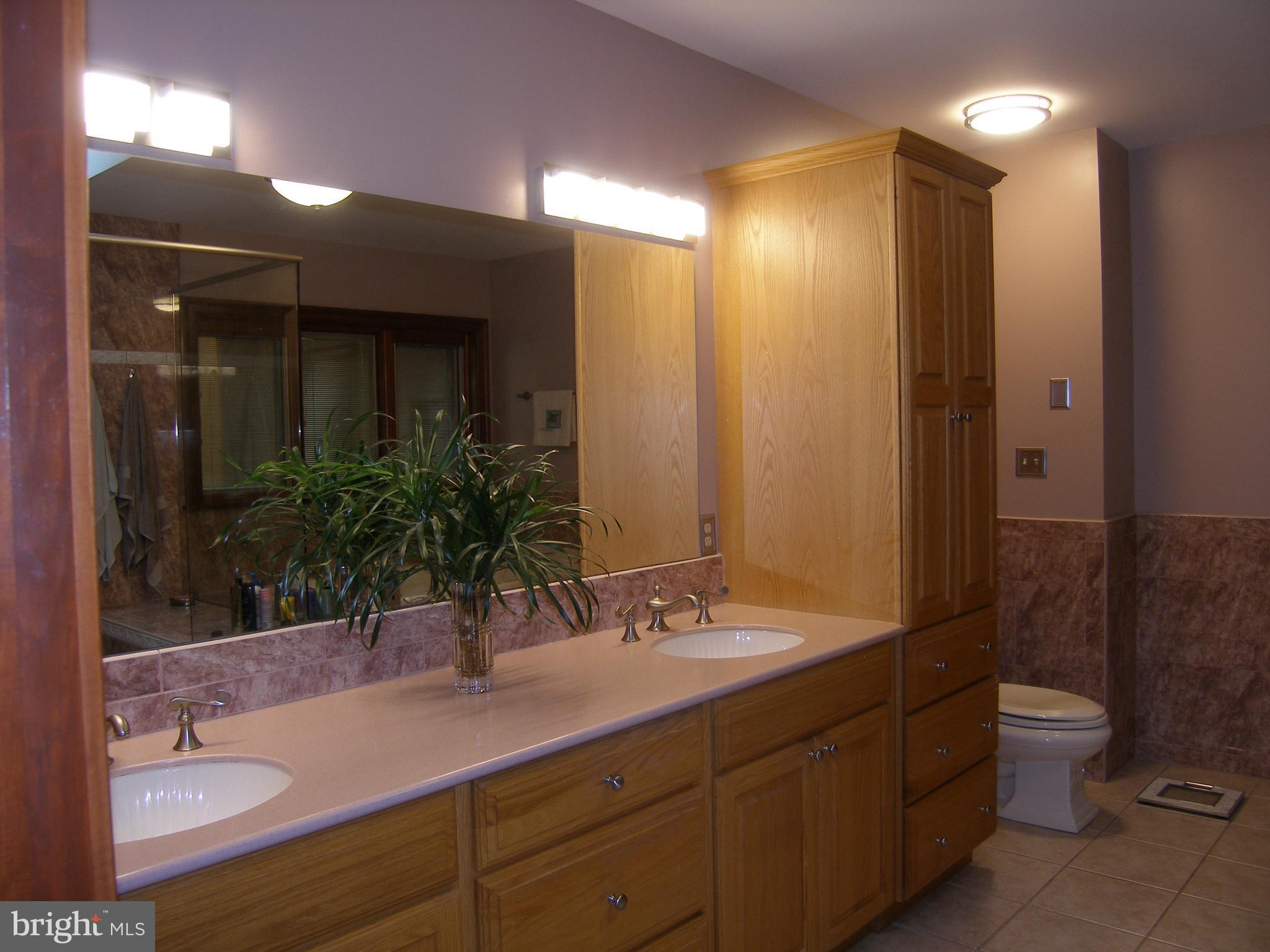 5051 Turkey Point Road North East, MD 21901 - Photo 22 of 30 MASTER DUAL VANITY WITH UPDATED LED LIGHTING