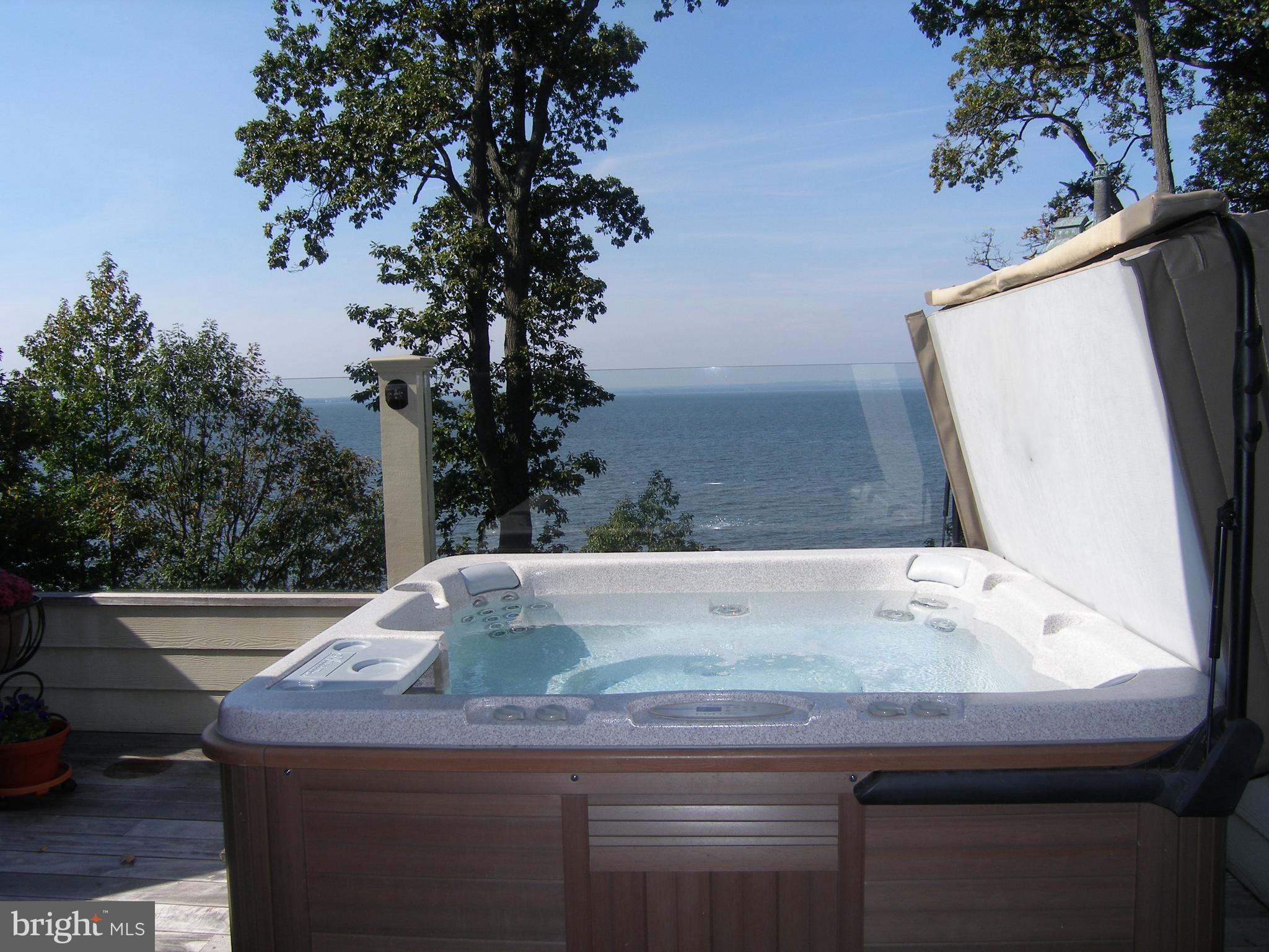 5051 Turkey Point Road North East, MD 21901 - Photo 25 of 30 HOT TUB IN WINTER/ COOL TUB IN THE SUMMER